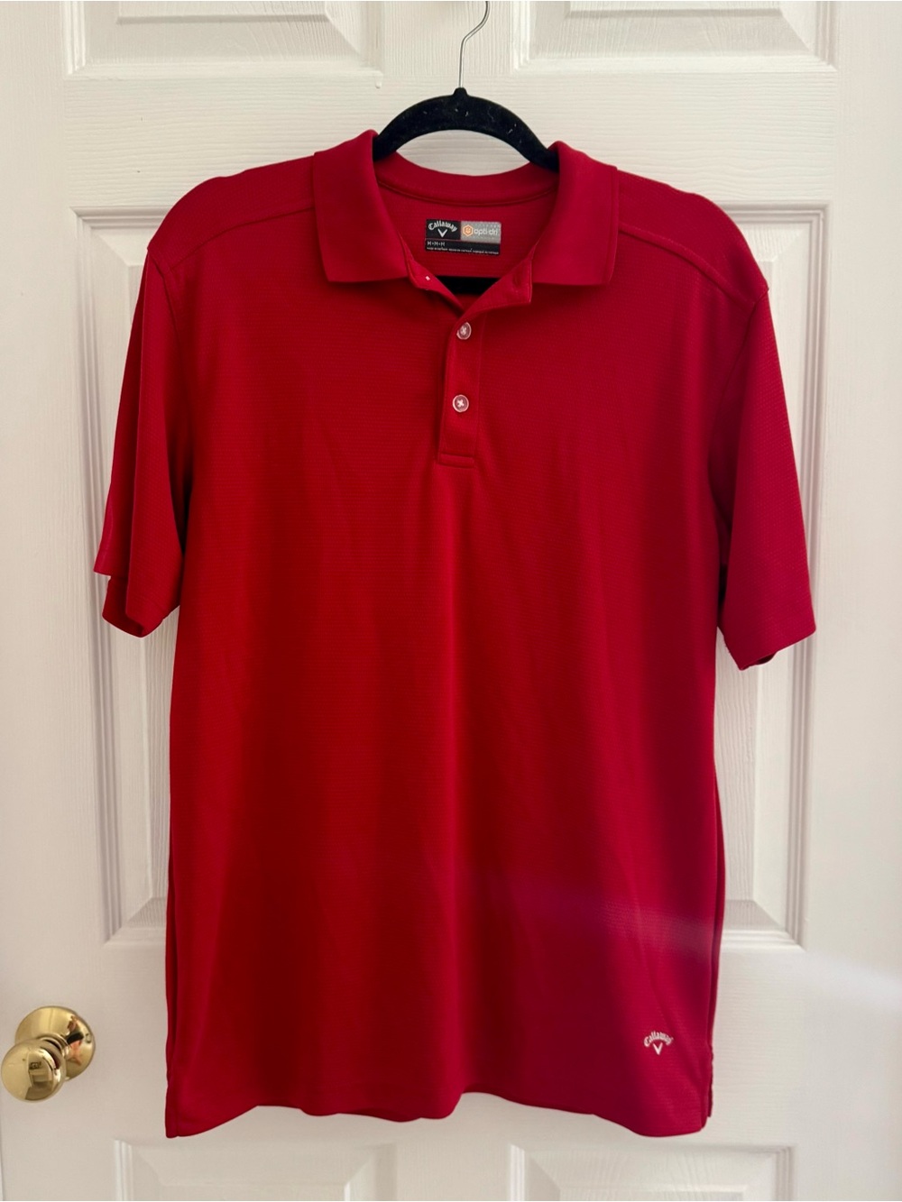 Callaway Men’s Red Golf Polo Shirt